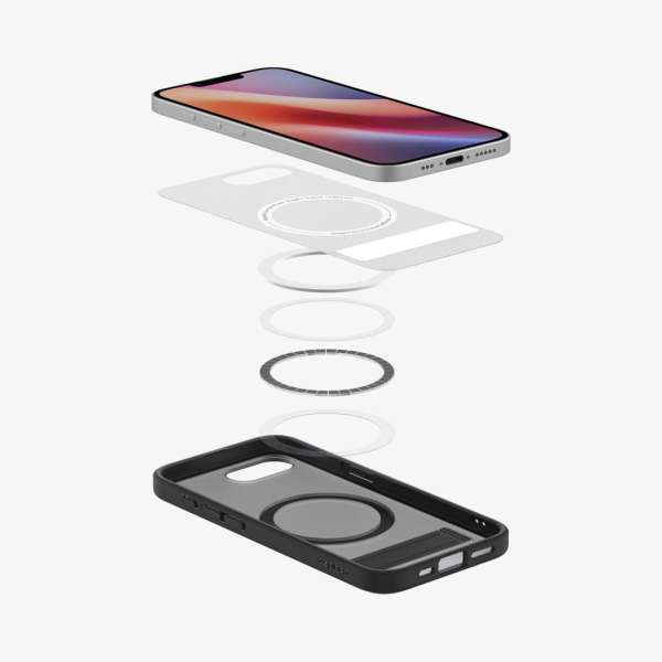 Spigen Ultra Hybrid S MagSafe iPhone 16e Frost Black