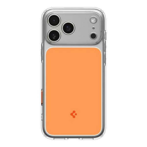 Spigen Ultra Hybrid T MagSafe case for iPhone 17 Pro Glossy Orange