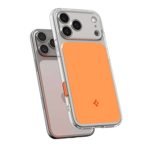 Spigen Ultra Hybrid T MagSafe case for iPhone 17 Pro Glossy Orange
