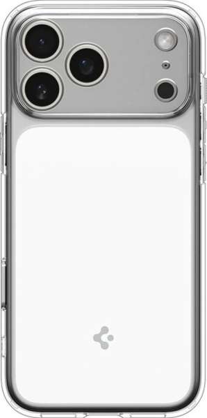 Spigen Ultra Hybrid T MagSafe case for iPhone 17 Pro Glossy White