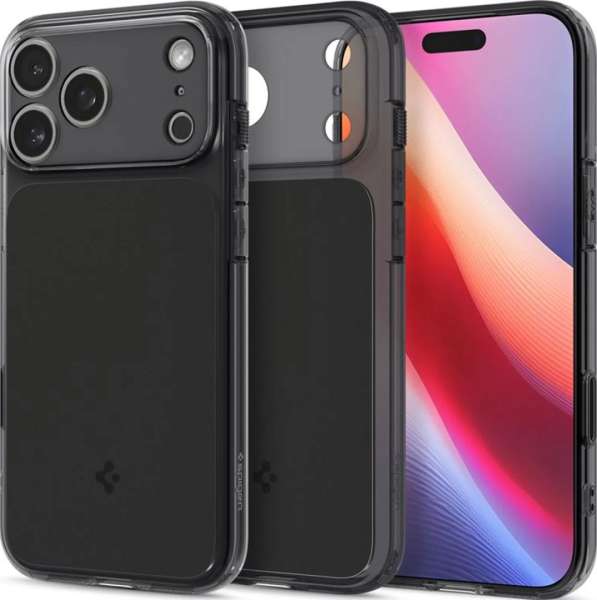 Spigen Ultra Hybrid T MagSafe case for iPhone 17 Pro Matte Black