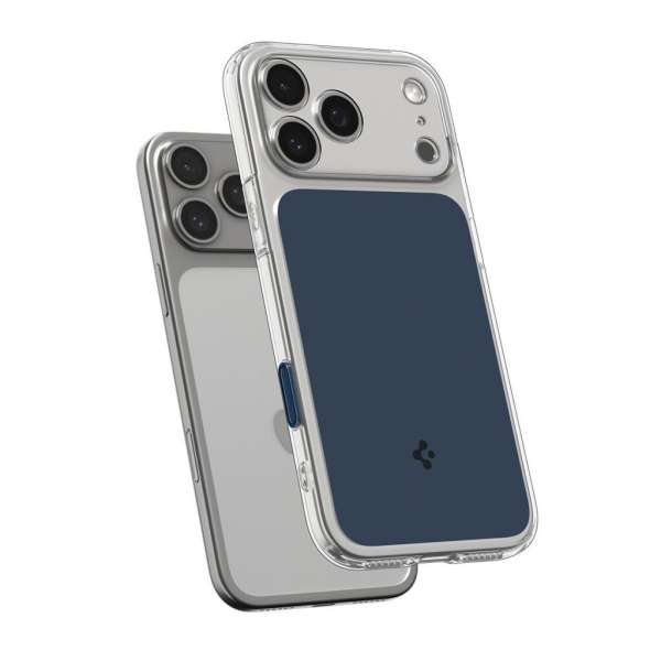 Spigen Ultra Hybrid T MagSafe case for iPhone 17 Pro Matte Blue