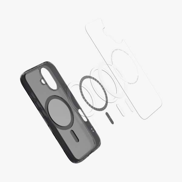 Spigen Ultra Hybrid T MagSafe iPhone 16 Frost Black