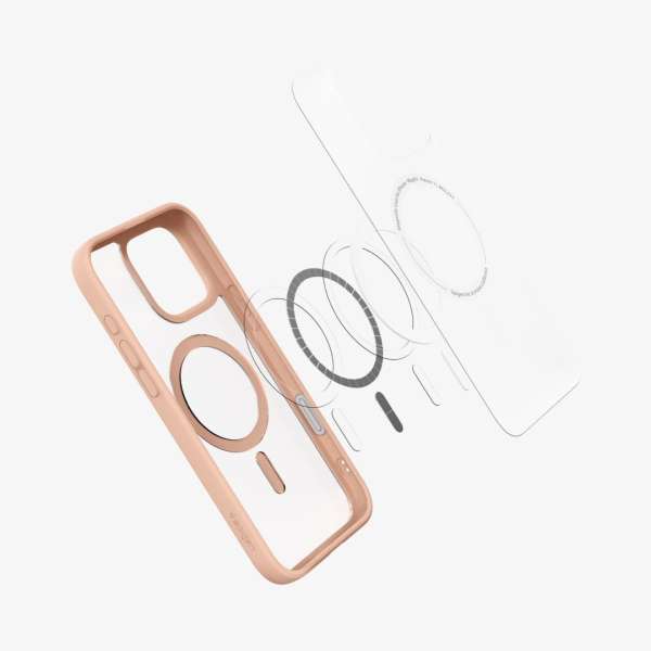 Spigen Ultra Hybrid T MagSafe iPhone 16 Pro Frost Rose Titanium