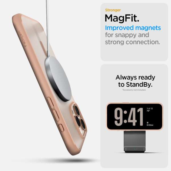 Spigen Ultra Hybrid T MagSafe iPhone 16 Pro Frost Rose Titanium