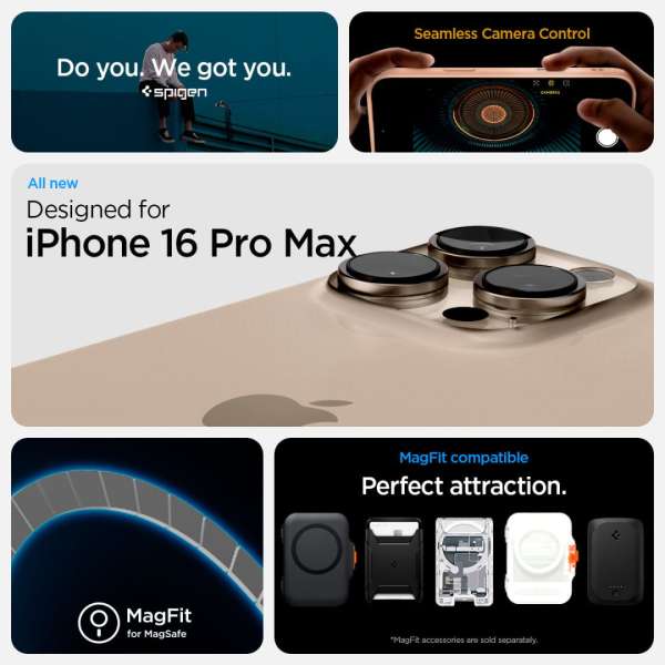 Spigen Ultra Hybrid T MagSafe iPhone 16 Pro Max Frost Rose Titanium
