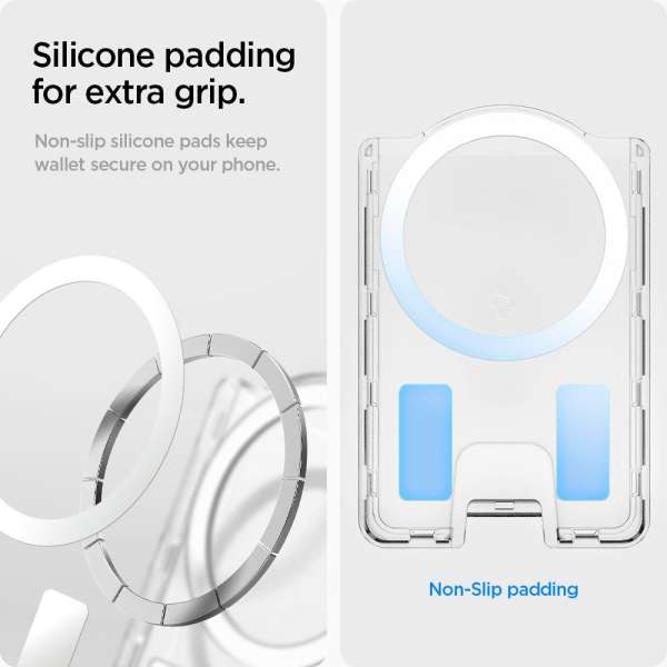 Spigen Ultra Hybrid Wallet MagSafe Samsung Galaxy S25 Series Crystal Clear