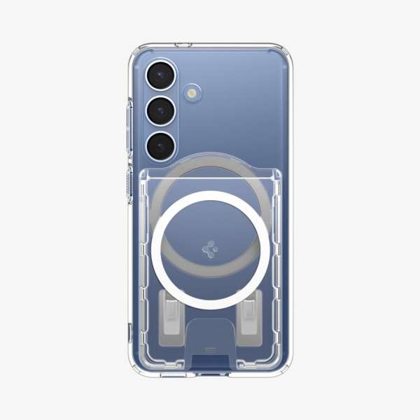 Spigen Ultra Hybrid Wallet MagSafe+ Samsung Galaxy S25 Series Crystal Clear