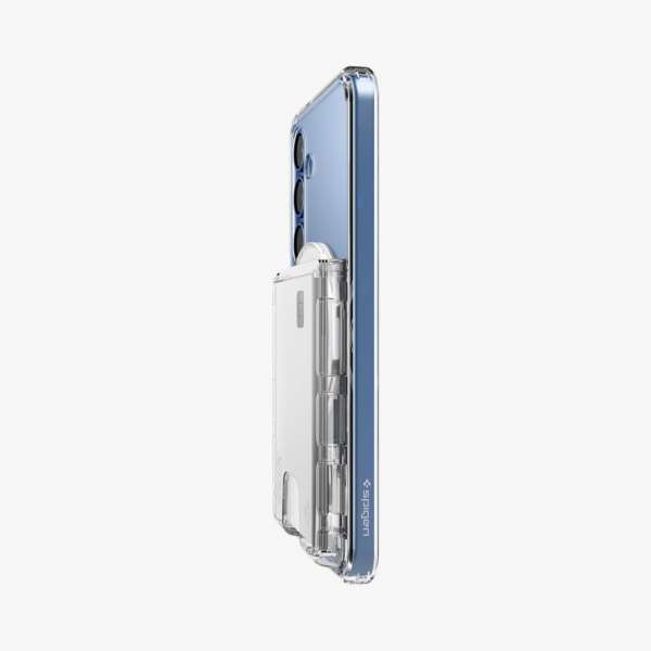 Spigen Ultra Hybrid Wallet MagSafe Samsung Galaxy S25 Series Crystal Clear