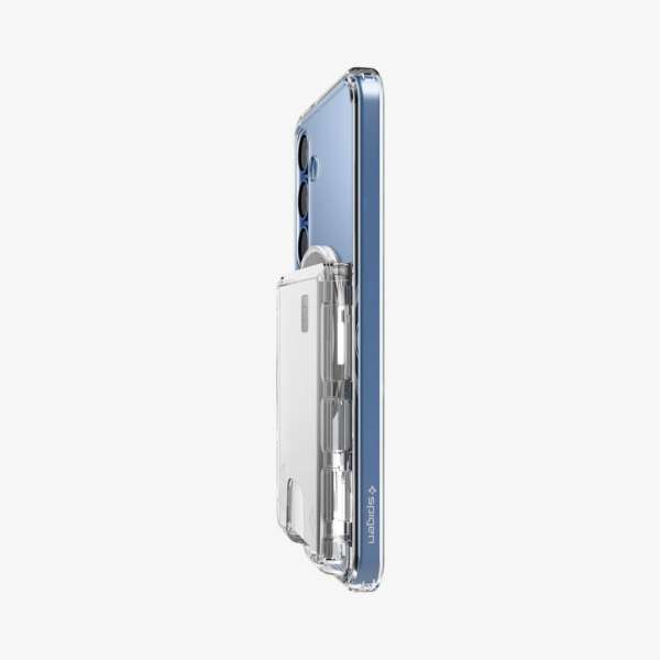 Spigen Ultra Hybrid Wallet MagSafe+ Samsung Galaxy S25 Series Crystal Clear