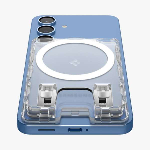 Spigen Ultra Hybrid Wallet MagSafe Samsung Galaxy S25 Series Crystal Clear