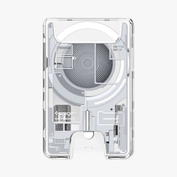 Spigen Ultra Hybrid Wallet MagSafe Zero One White