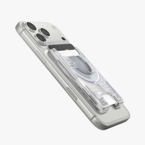 Spigen Ultra Hybrid Wallet MagSafe Zero One White
