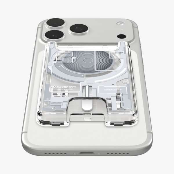 Spigen Ultra Hybrid Wallet MagSafe Zero One White