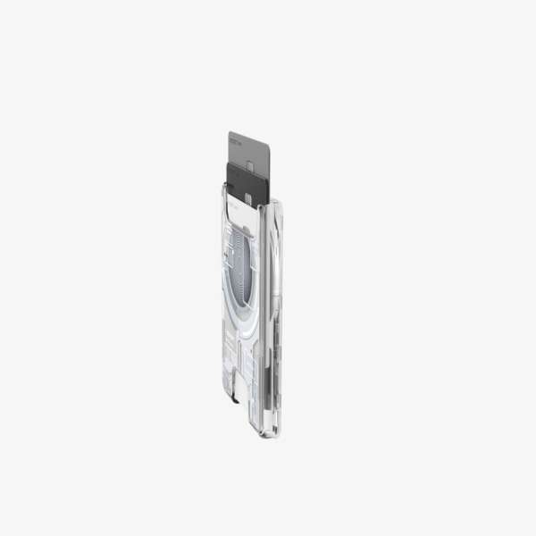 Spigen Ultra Hybrid Wallet MagSafe Zero One White