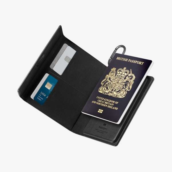 Spigen Universal Passport Holder Black