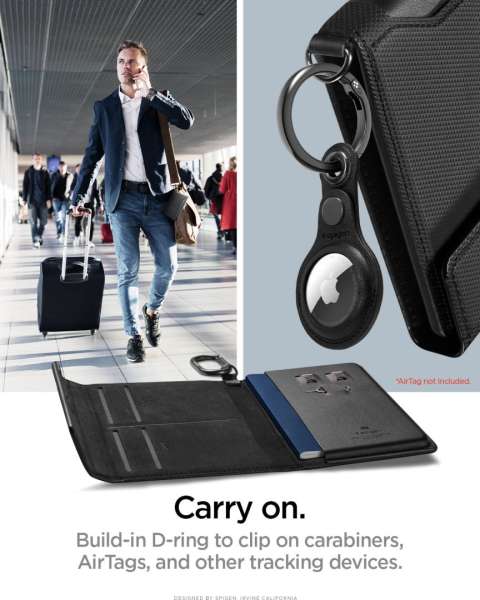 Spigen Universal Passport Holder Black
