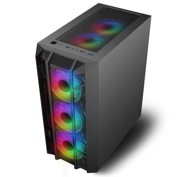 Spirit Of Gamer Rebel NX Tempered Glass Black