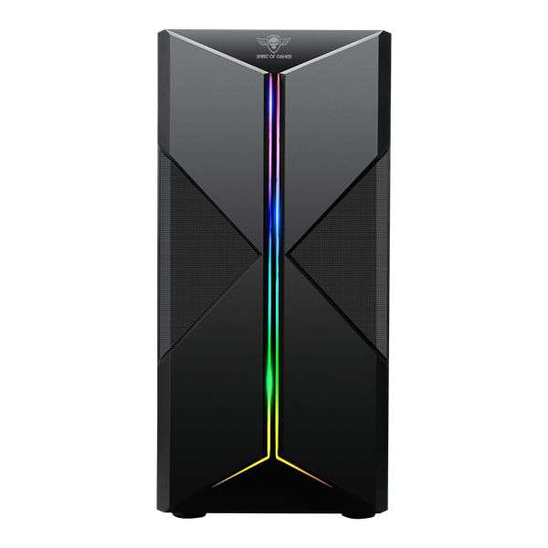 Spirit Of Gamer Clone 3 RGB Window Black