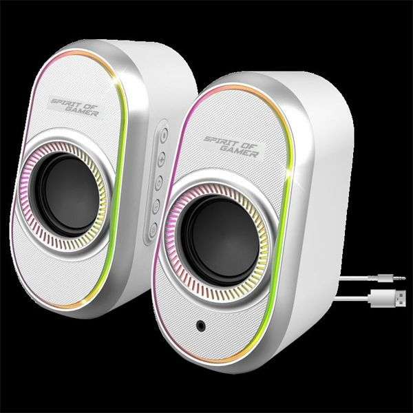 Spirit Of Gamer Fanatic 500 White