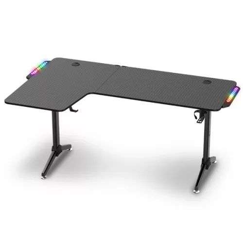 Spirit Of Gamer Headquarter 600 L Gaming Desk Black