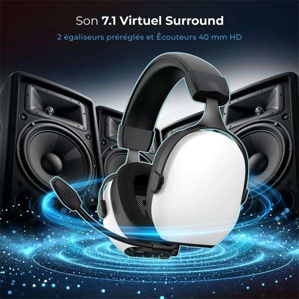 Spirit Of Gamer XPERT H1400 Wireless Headset White