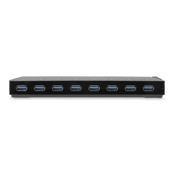 Startech 10-portos USB3.0 HUB Black
