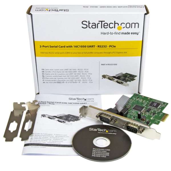 Startech 2-Port PCI Express Serial Card
