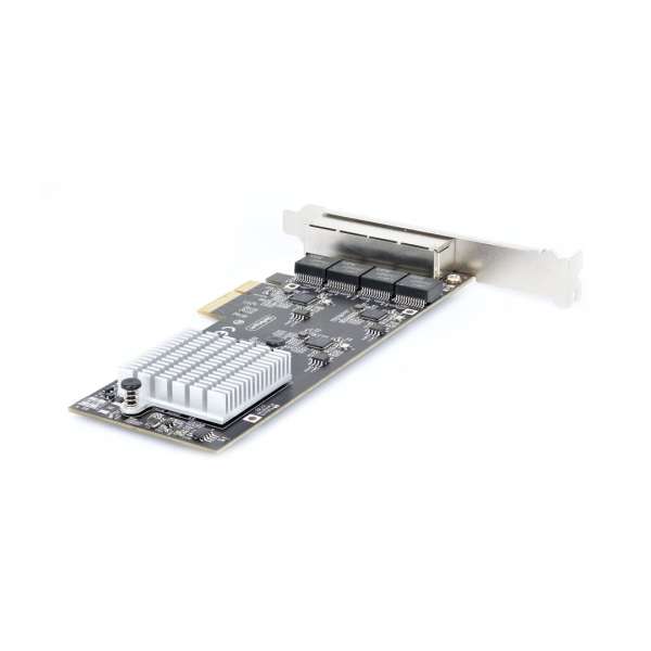 Startech 4-Port 2.5Gbps NBASE-T PCIe Network Card