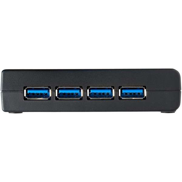 Startech 4-portos USB3.0 HUB Black