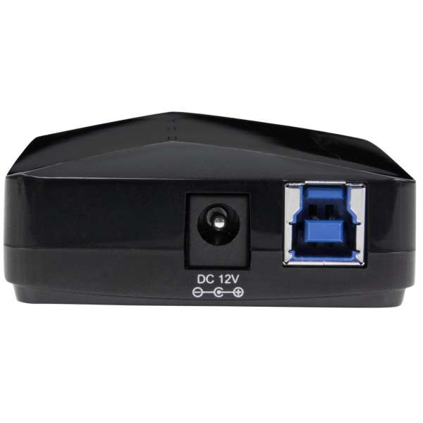 Startech 4-portos USB3.0 HUB Black