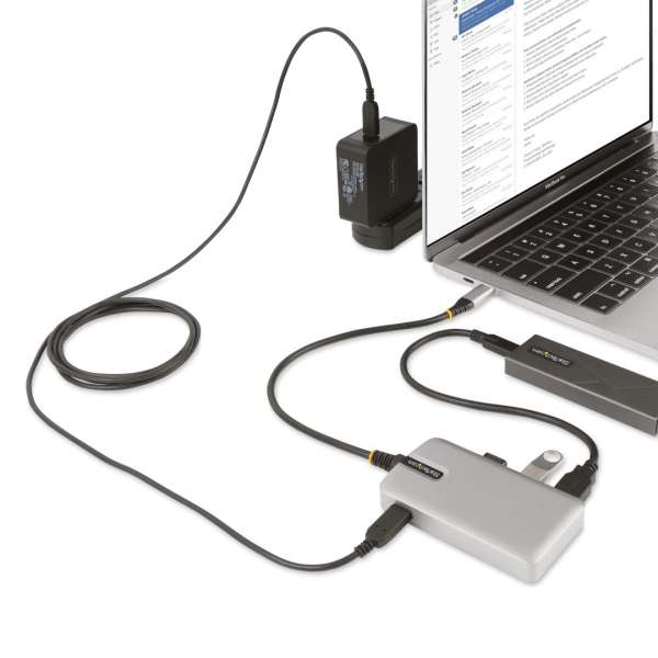 Startech 4-portos USB3.2 HUB Silver
