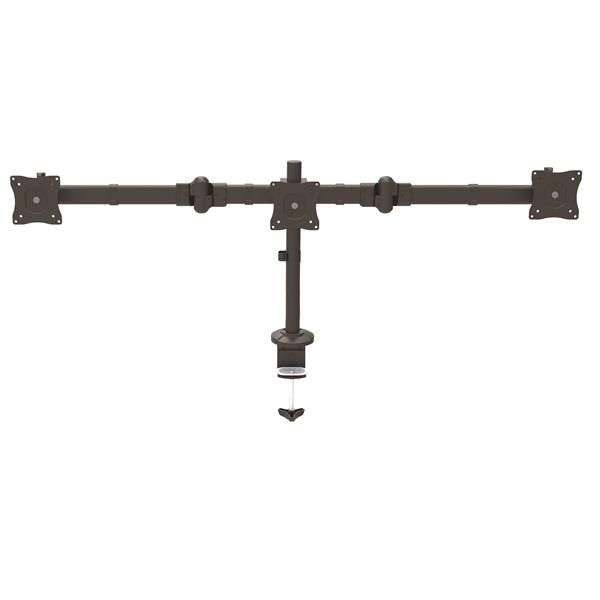 Startech Desk Mount Triple Monitor Arm 27" Black
