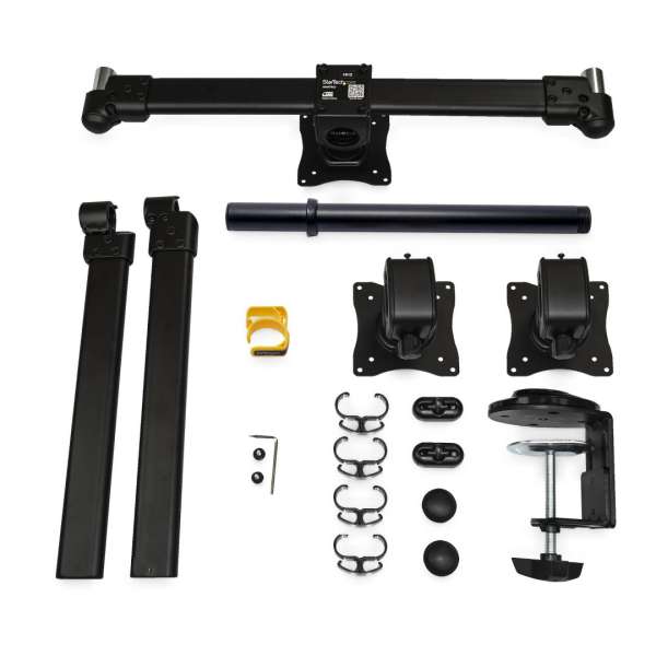 Startech Desk Mount Triple Monitor Arm 27" Black