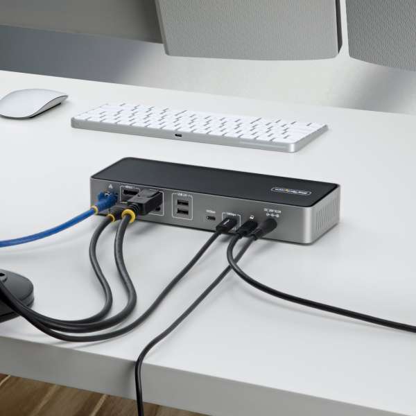 Startech DK30C2DPEPRUE Triple-Monitor USB-C Docking Station