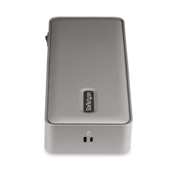Startech Dual-Laptop USB-C KVM Docking Station Space Gray