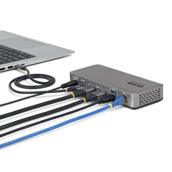 Startech Dual-Monitor USB-C Docking Station Space Gray