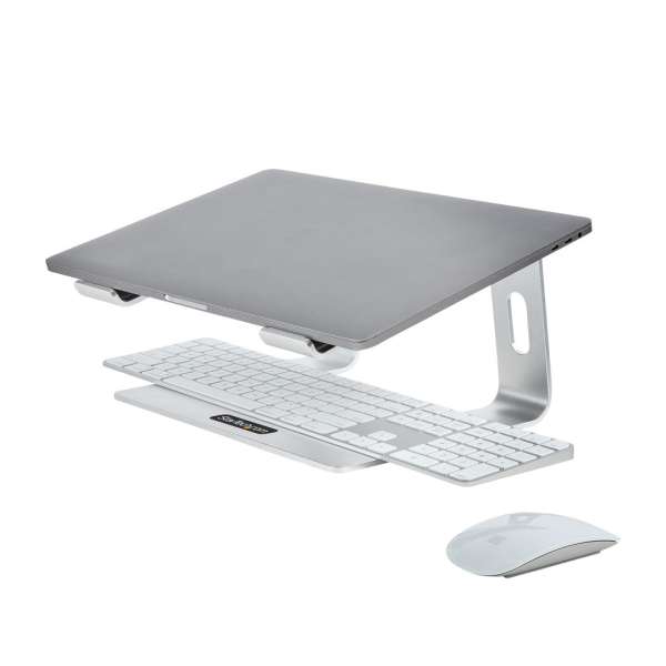 Startech Ergonomikus laptopállvány hordozható Silver