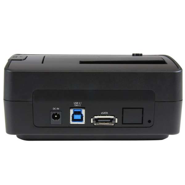 Startech SDOCKU313E Single Bay USB 3.1 / eSATA to SATA Hard Drive Docking Station Black