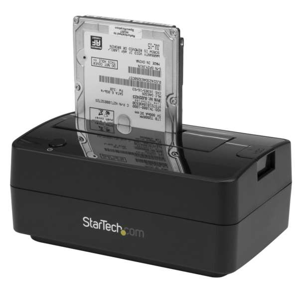 Startech SDOCKU313E Single Bay USB 3.1 / eSATA to SATA Hard Drive Docking Station Black