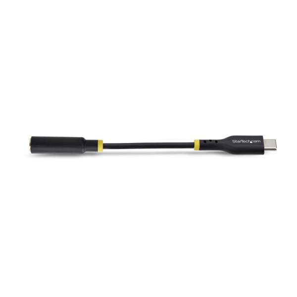 Startech USB-C to 3.5mm TRRS Headphone/Headset Jack Audio Adapter Black