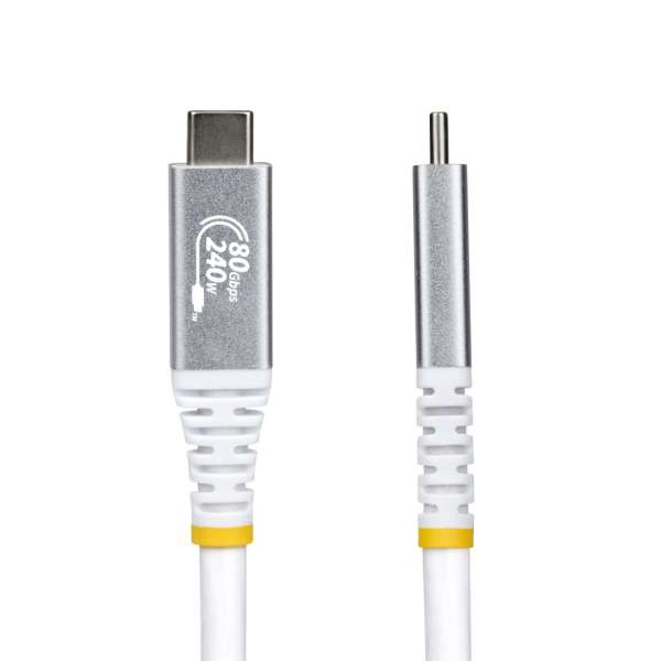 Startech USB-C USB4 240W Cable 1,5m White