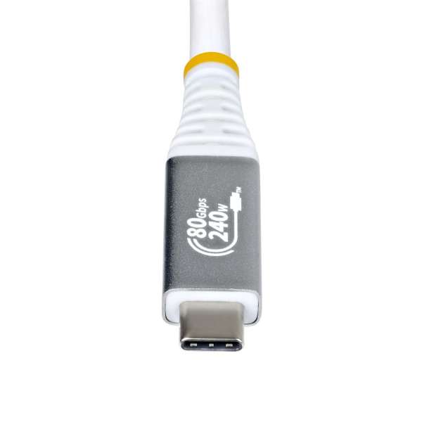 Startech USB-C USB4 240W Cable 1,5m White