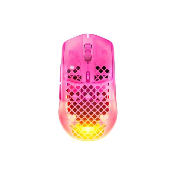 Steelseries Aerox 3 Gaming Wireless Bluetooth Gen 2 Mouse Magenta Haze