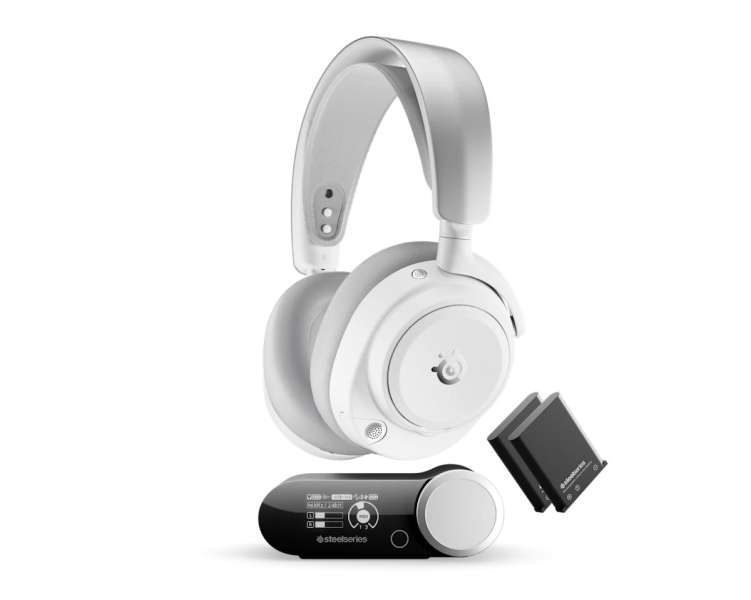 Steelseries Arctis Nova Pro Omni Wireless Bluetooth Gaming Headset White