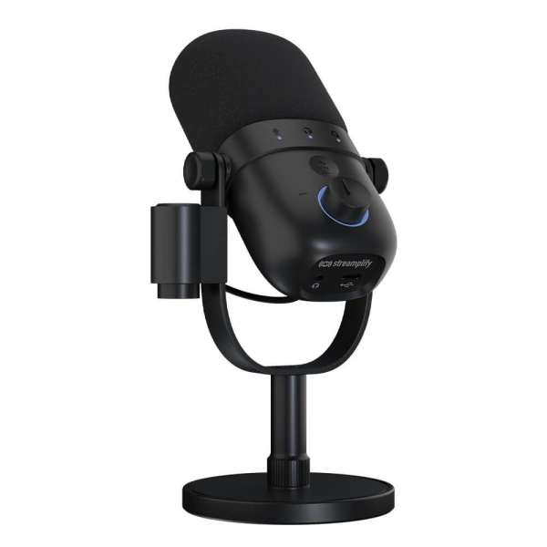 Streamplify MIC VOX Microphone + asztali tartó Black