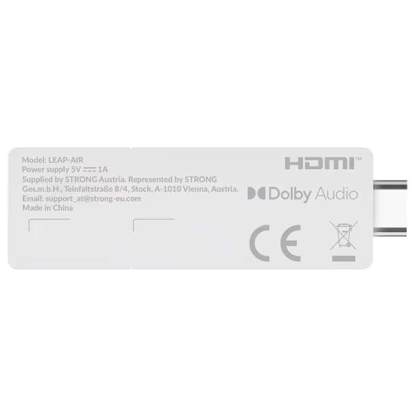 Strong Leap Air Google TV Stick 4K Air Dolby Audio