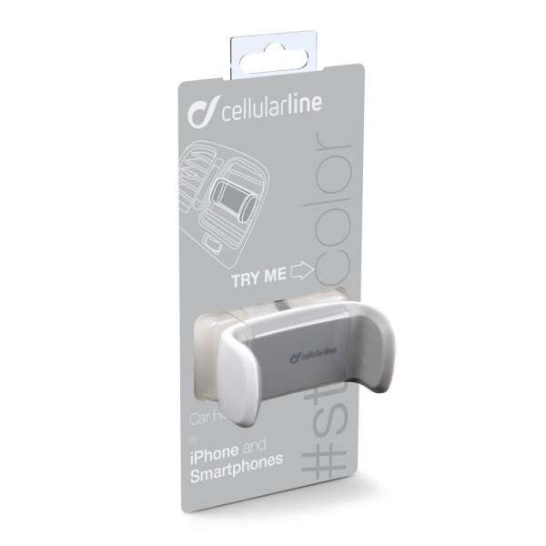 Cellularline STYLE &amp;amp; COLOR universal holder for ventilation, white