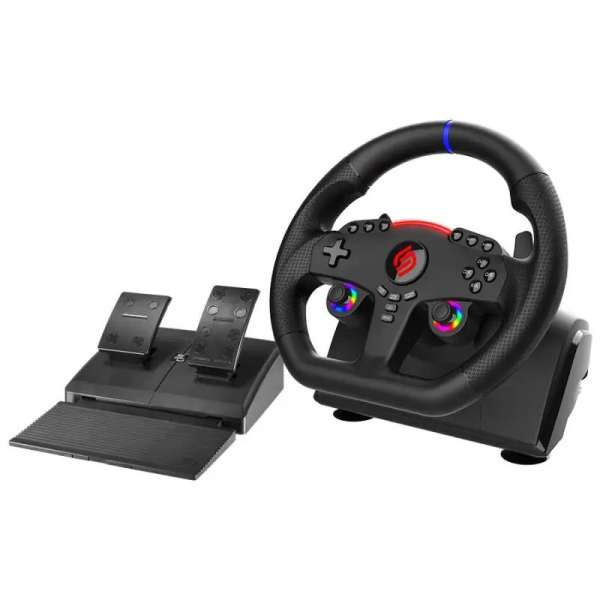 Subsonic Superdrive 270 GT5 Steering Wheel Black