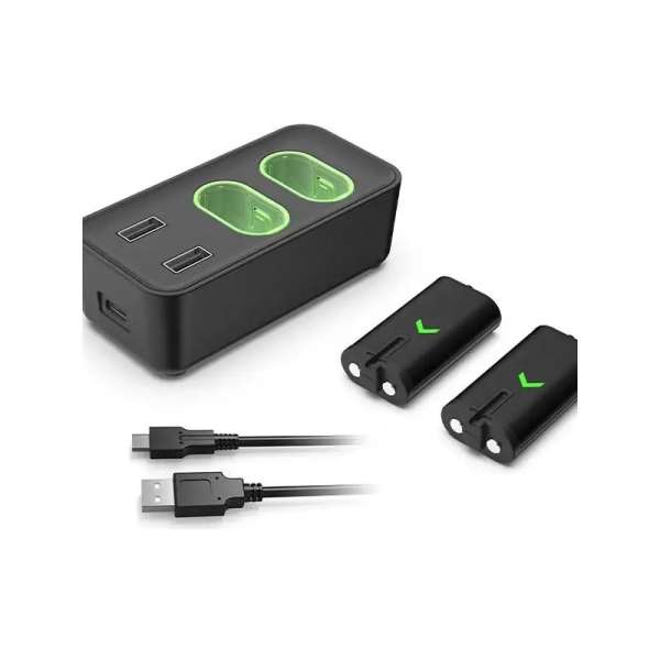 Subsonic Xbox Controller Charging Station Black